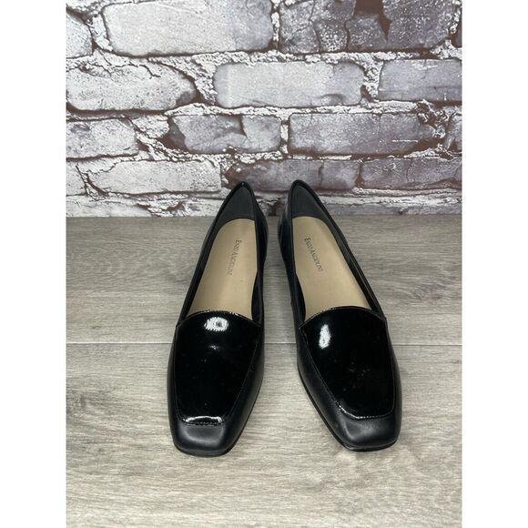 Enzo Angiolini Liberty Black Patent Leather Dress Flats Women’s Sz 9.5M US/40EU - Picture 9 of 16